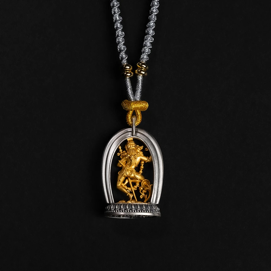 吊坠925银 空行母银饰吊坠（多样性发货，发其一）