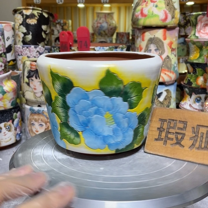 景德镇艺术手绘作品