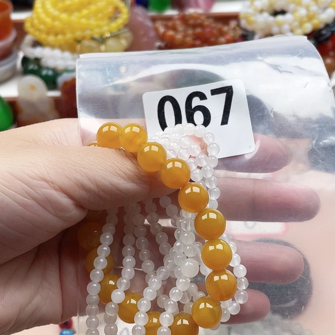 合金颈饰玛瑙/玉髓芳****白