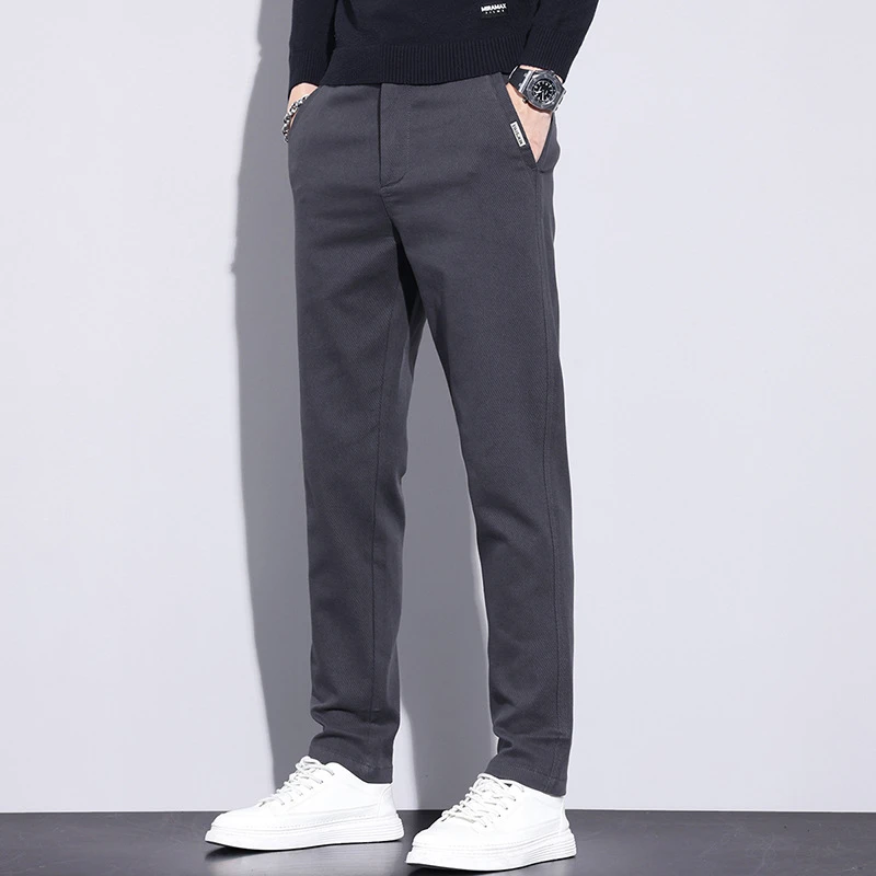 青年潮男裤子爆款修身男士潮流韩版春秋裤男秋冬新款轻百搭休闲裤