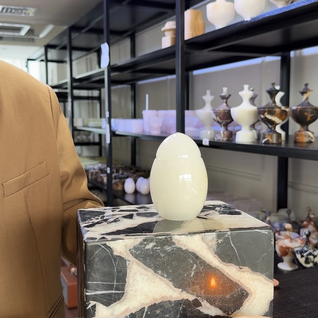 大理石197白玉蛋仔香薰