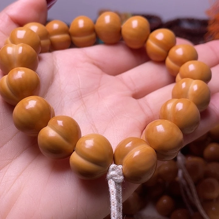 手串猴头核桃16尺寸镜面柯基屁桃手持全品无暇