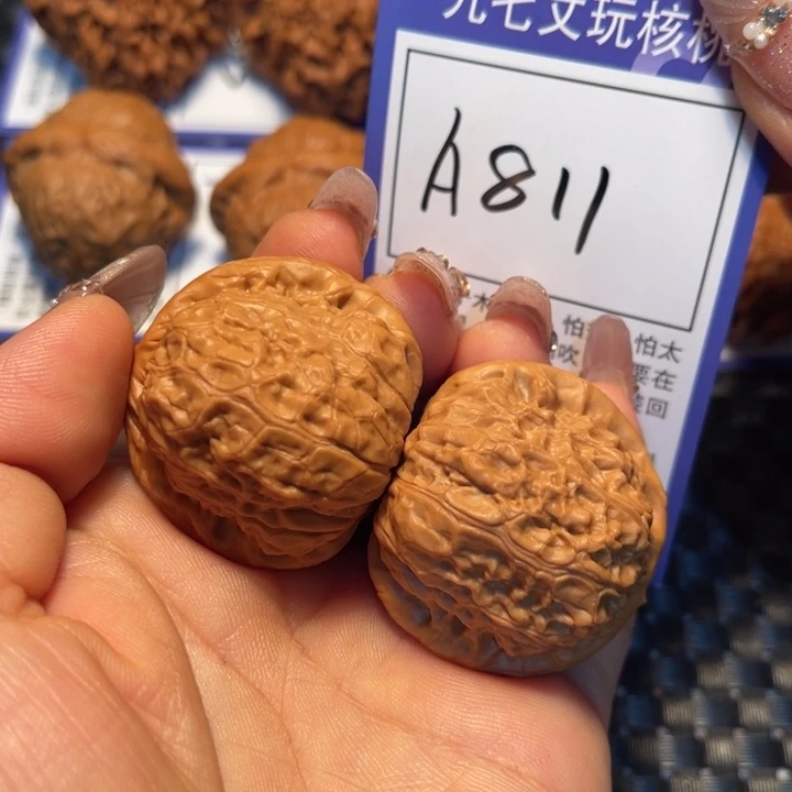 文玩核桃把件38南瓜墩A811
