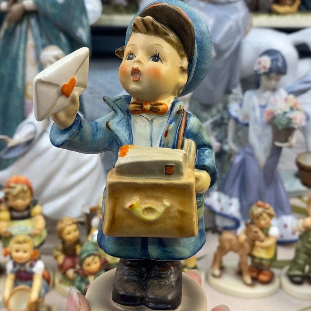瓷片欧美中古美物摆件
