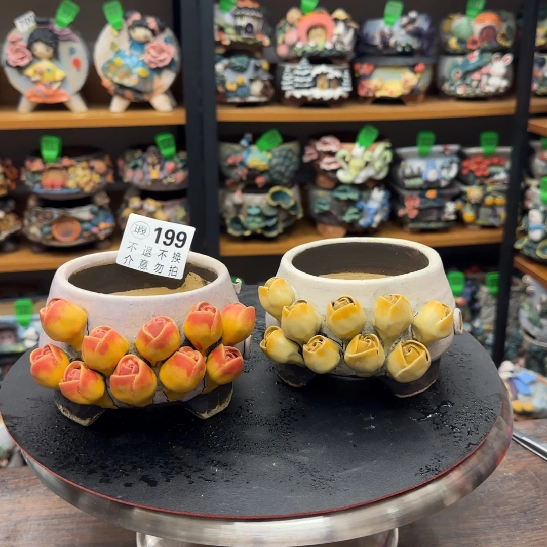 【闪购商品】陶瓷粗陶手捏