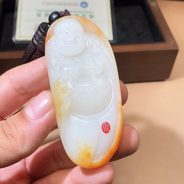 和田玉颈饰未镶嵌HX