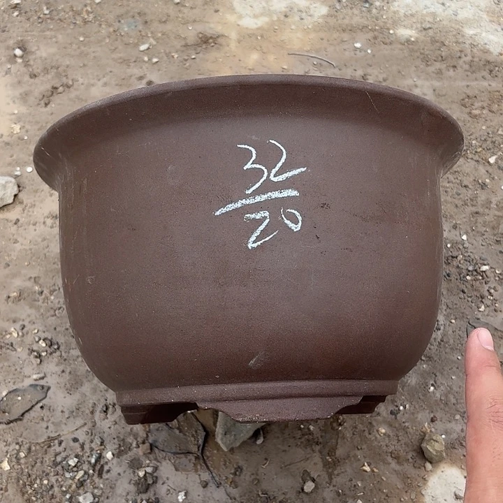 宜兴紫砂花盆，现货发