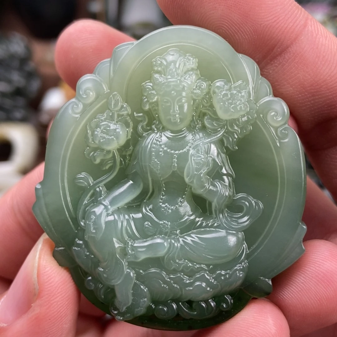 和田玉挂件未镶嵌