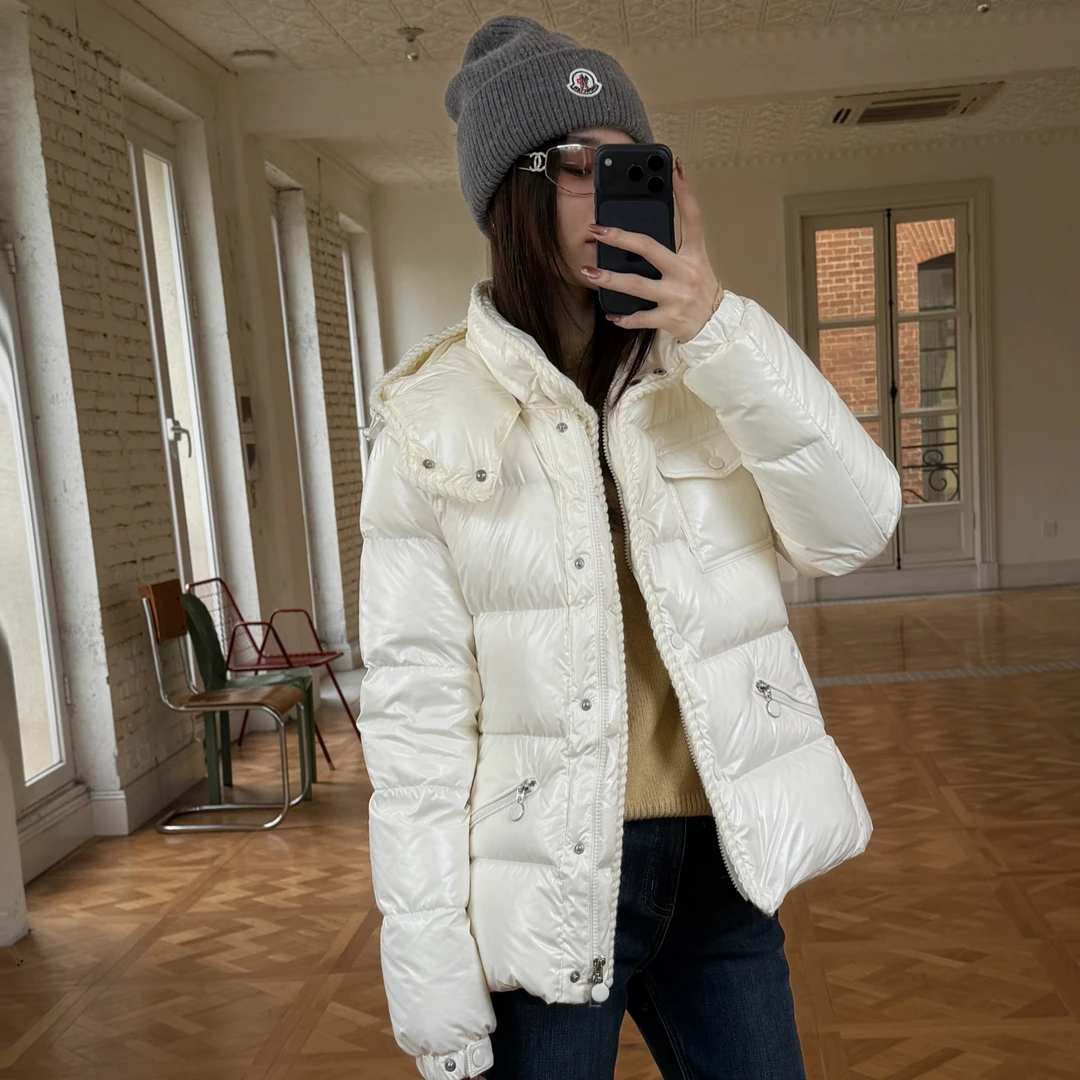 HELA AOMI “蒙家限定小蛮腰”90鹅绒连帽拉链设计羽绒服CY5DC64423