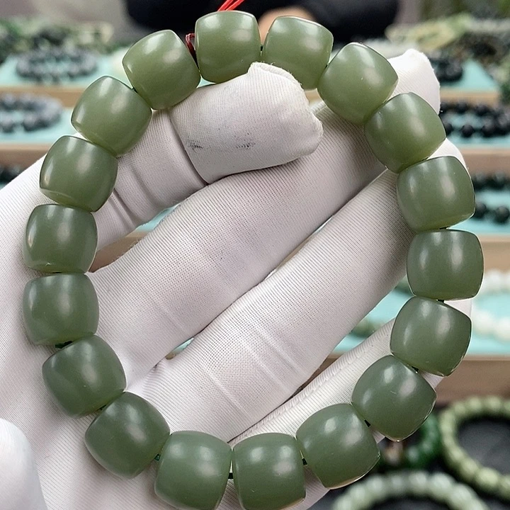 和田玉手链未镶嵌