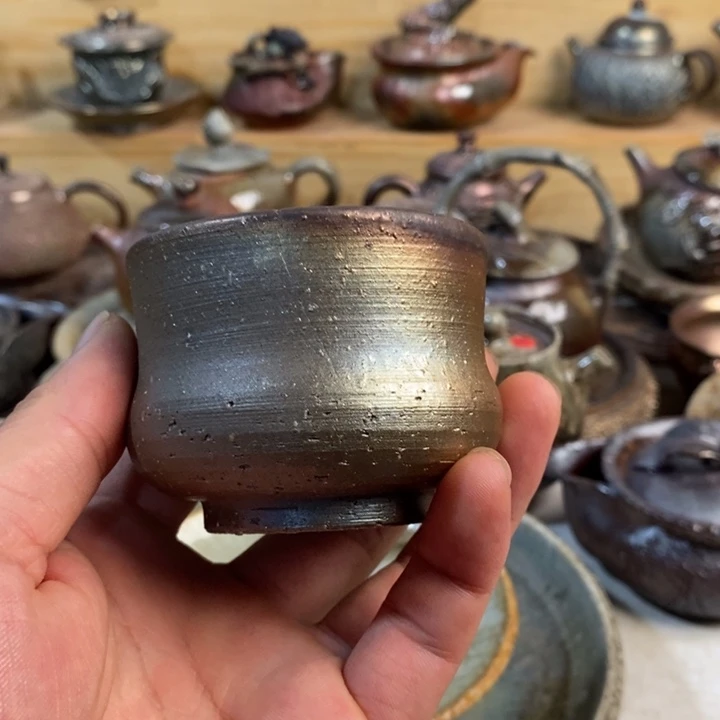 杯柴烧手工制作工艺