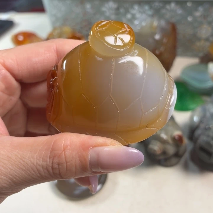 玛瑙/玉髓未镶嵌吊坠(不含链)