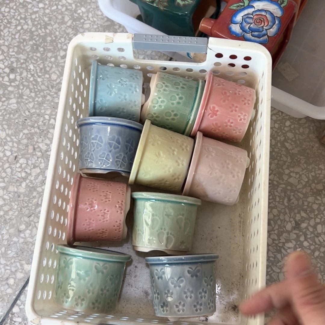 陶瓷多肉小花盆@@1683