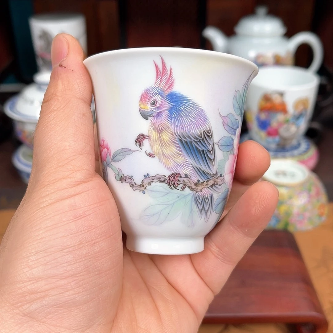 杯景德镇瓷器全手工制作