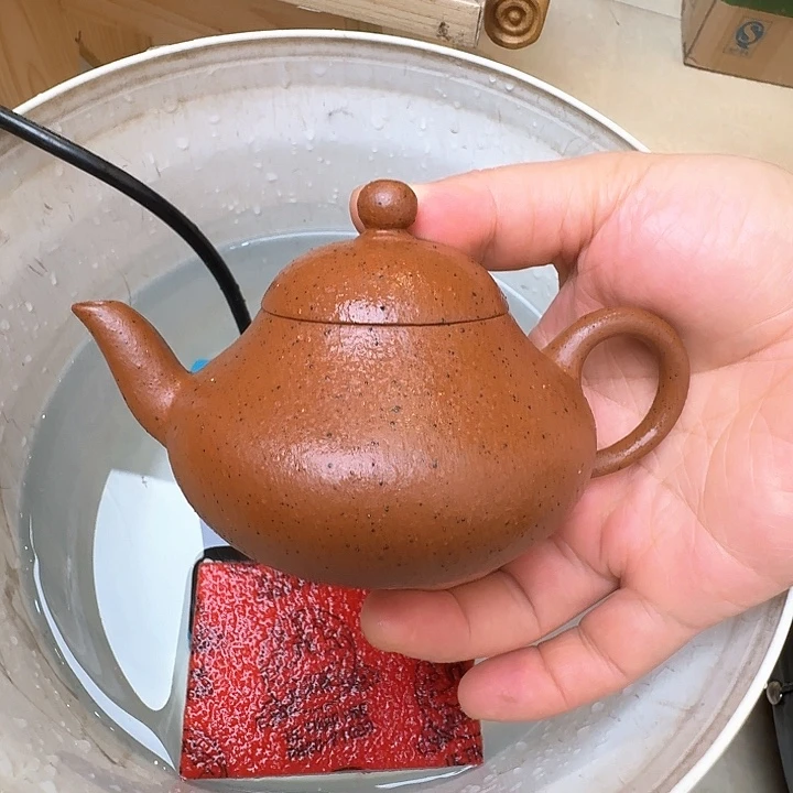 紫砂茶盘宜兴原矿手工紫砂壶