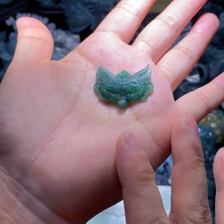 定制翡翠未镶嵌毛