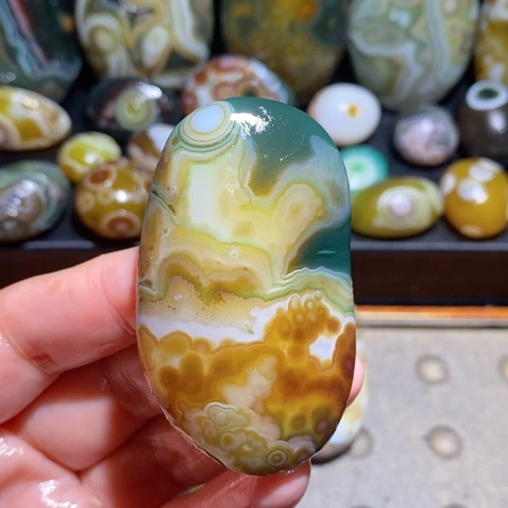 未镶嵌玛瑙/玉髓珠宝半成品47