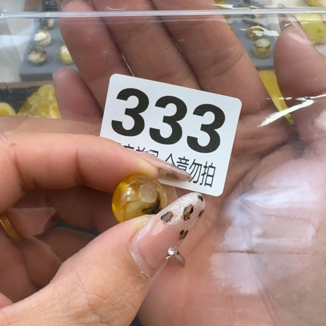 琥珀裸石未镶嵌y***p琥珀蜜蜡未镶嵌瑕疵品