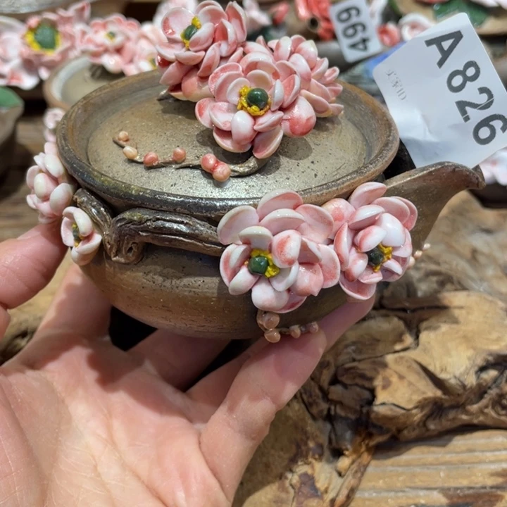 手工制作陶瓷茶具茶杯青蛙