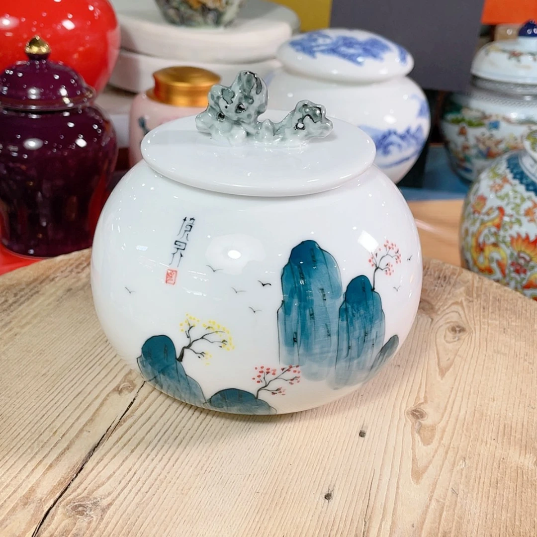 【闪购商品】罐陶瓷茶叶罐密封罐
