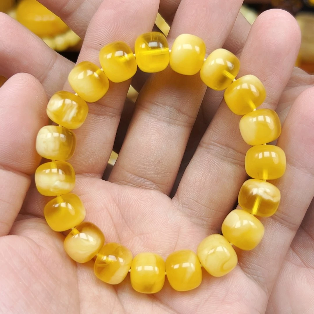 手链蜜蜡未镶嵌老型单圈20克