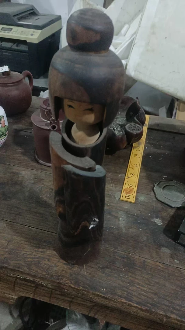 精致趣味手工木制玩偶