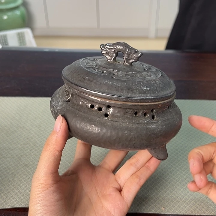 龙泉云间青瓷小米茶器