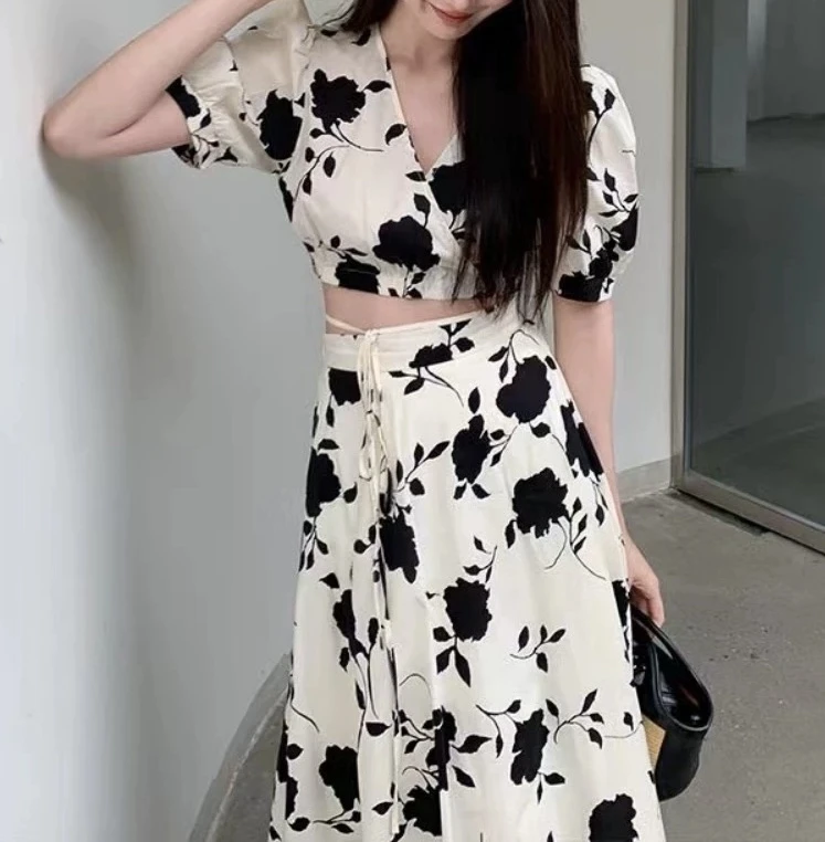 1420【两件套】复古小香风高级氛围感时尚套装（K025）