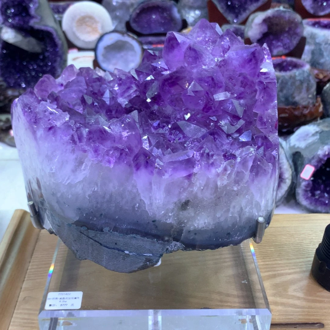 未镶嵌大型摆件（非配饰）水晶斌*紫晶