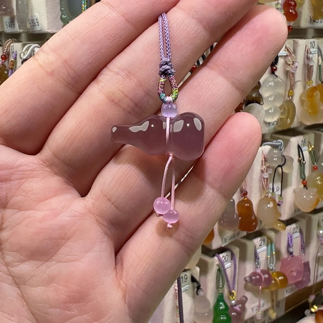 玛瑙/玉髓未镶嵌颈饰微瑕福利不退不换