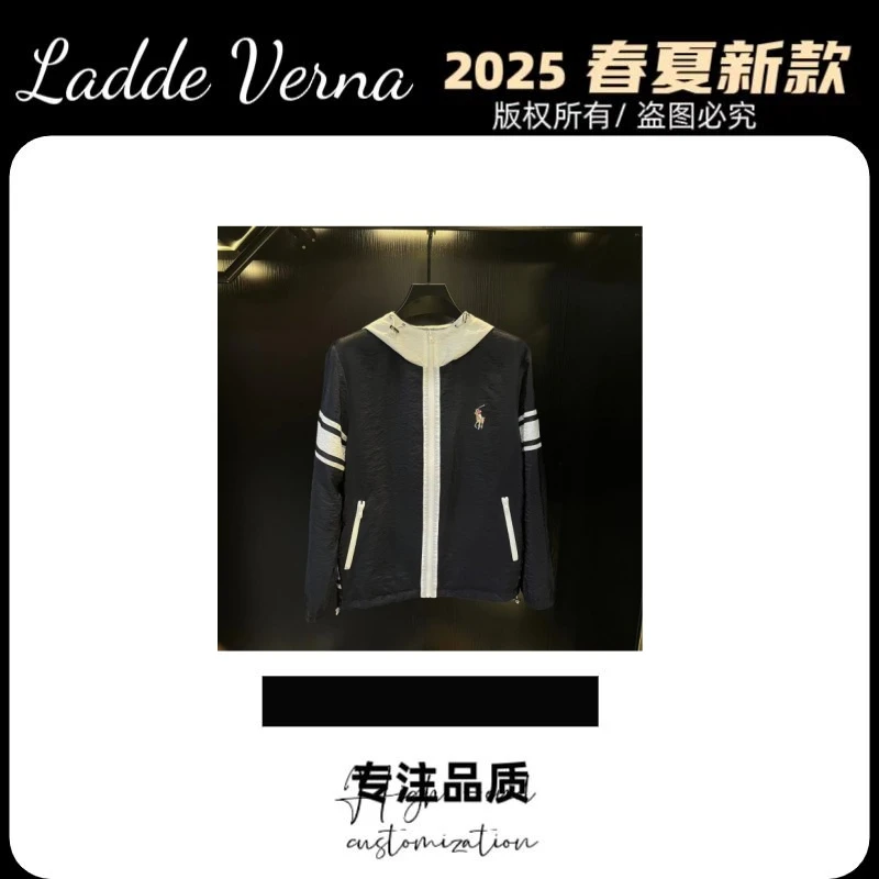 Ladde Verna【金9专属-XU630】25年夏季新款游艇蓝休闲轻薄防晒衣