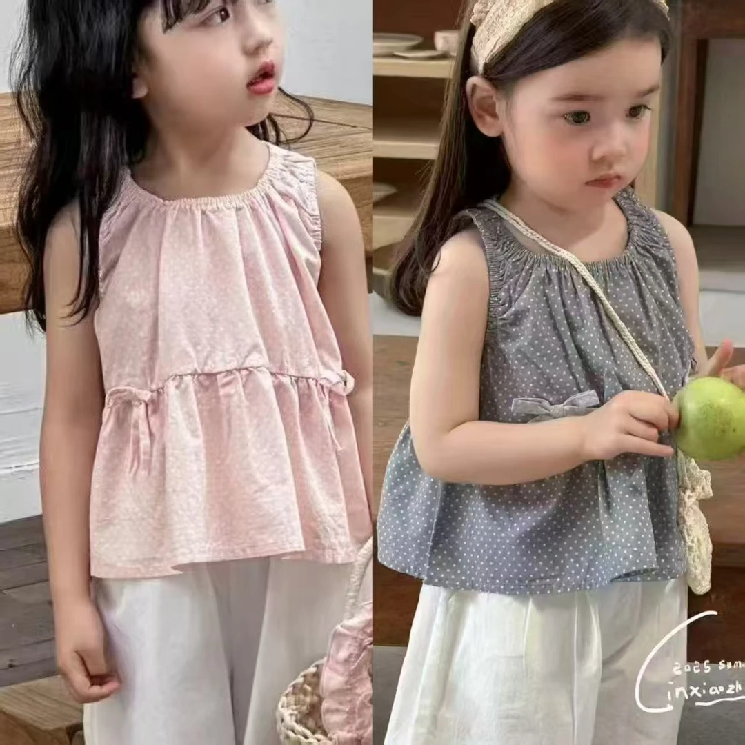 背带裙女荷叶裙宝宝小童套装裙子夏款女宝连衣裙2025年款衣服儿童
