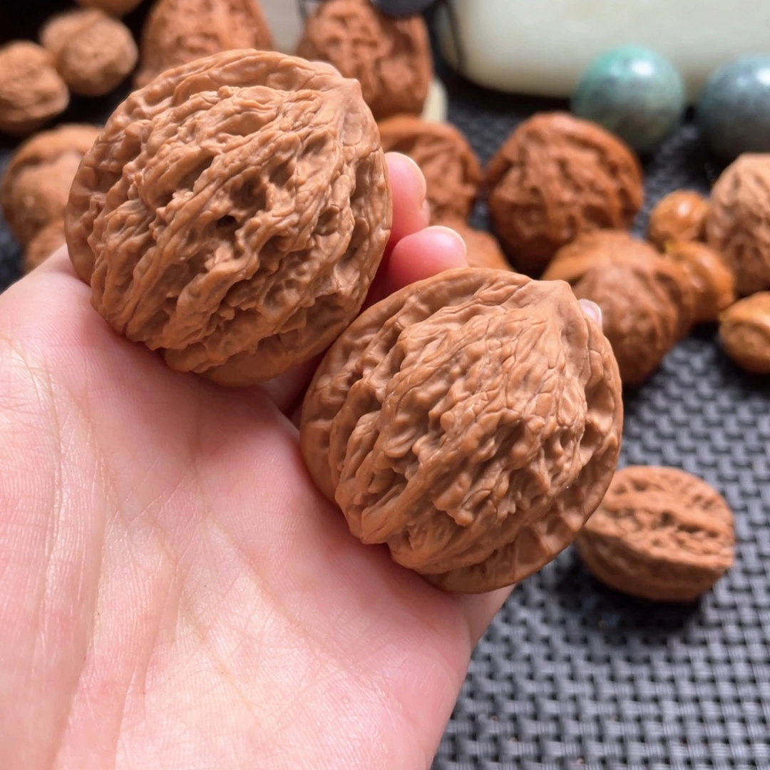 吊坠文玩核桃虎头41+全品