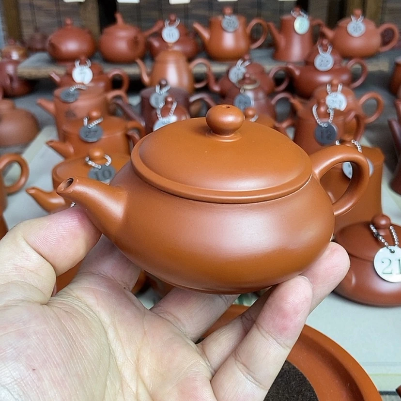 【闪购商品】茶壶朱泥125cc000000000000000