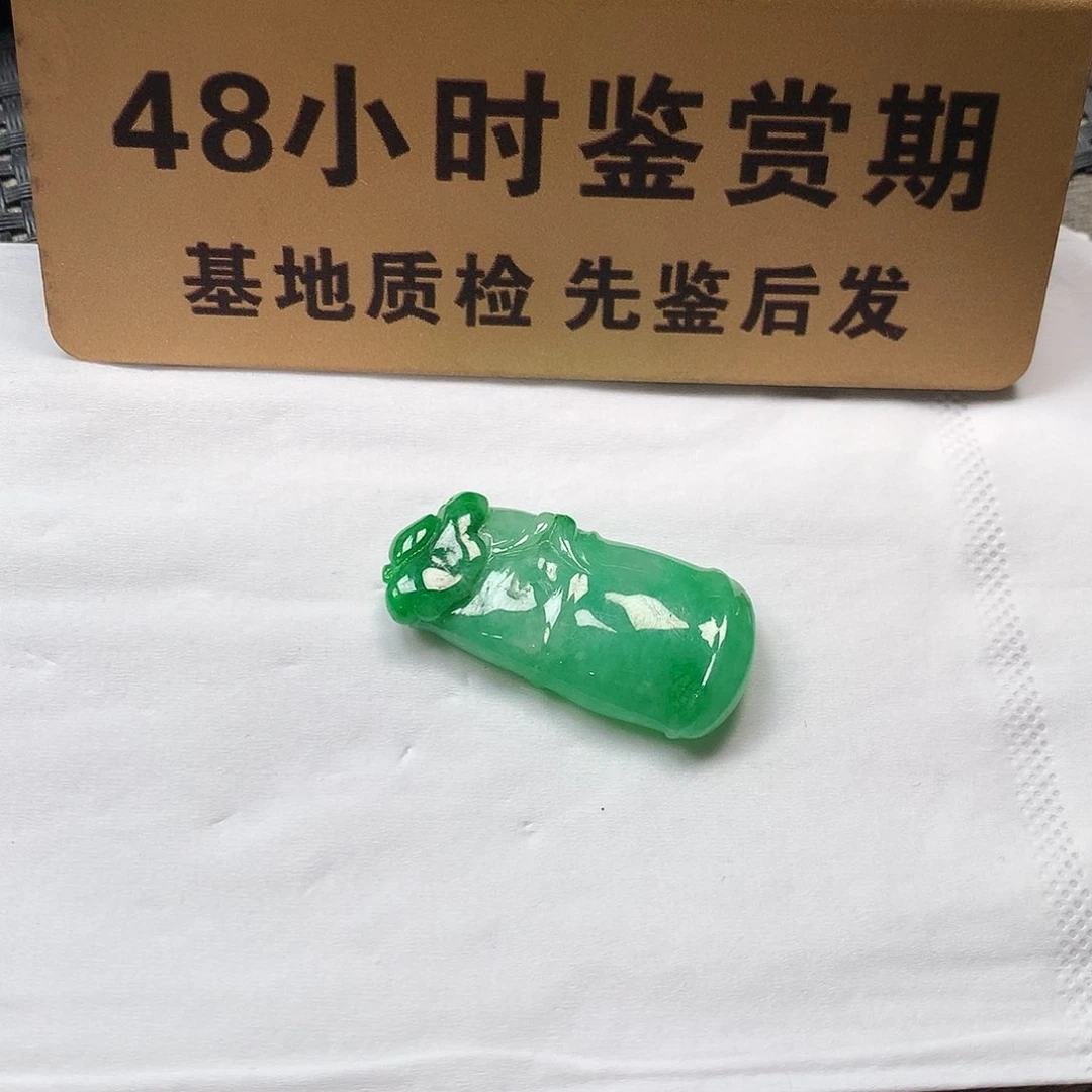 颈饰未镶嵌翡翠竹节