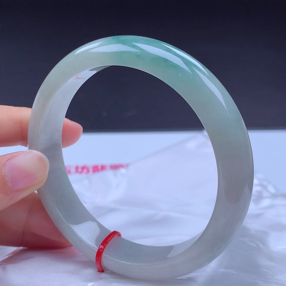 未镶嵌手镯翡翠手镯000648