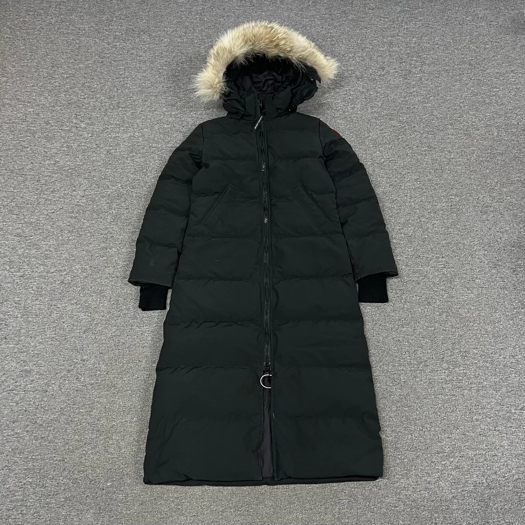 99新 AMIPARIS 加拿大鹅 长款羽绒服xs码