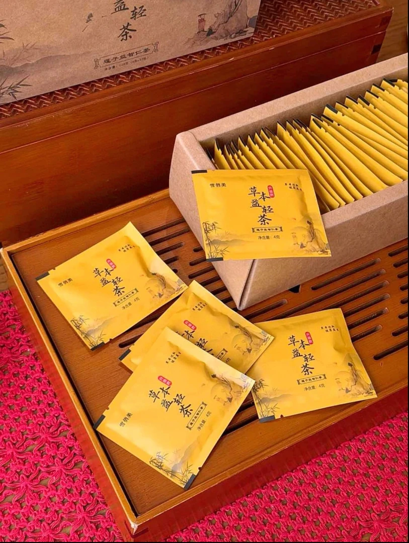 【快！】雪俏美益生元果蔬压片糖果加草本益轻茶包体验装官方果蔬片