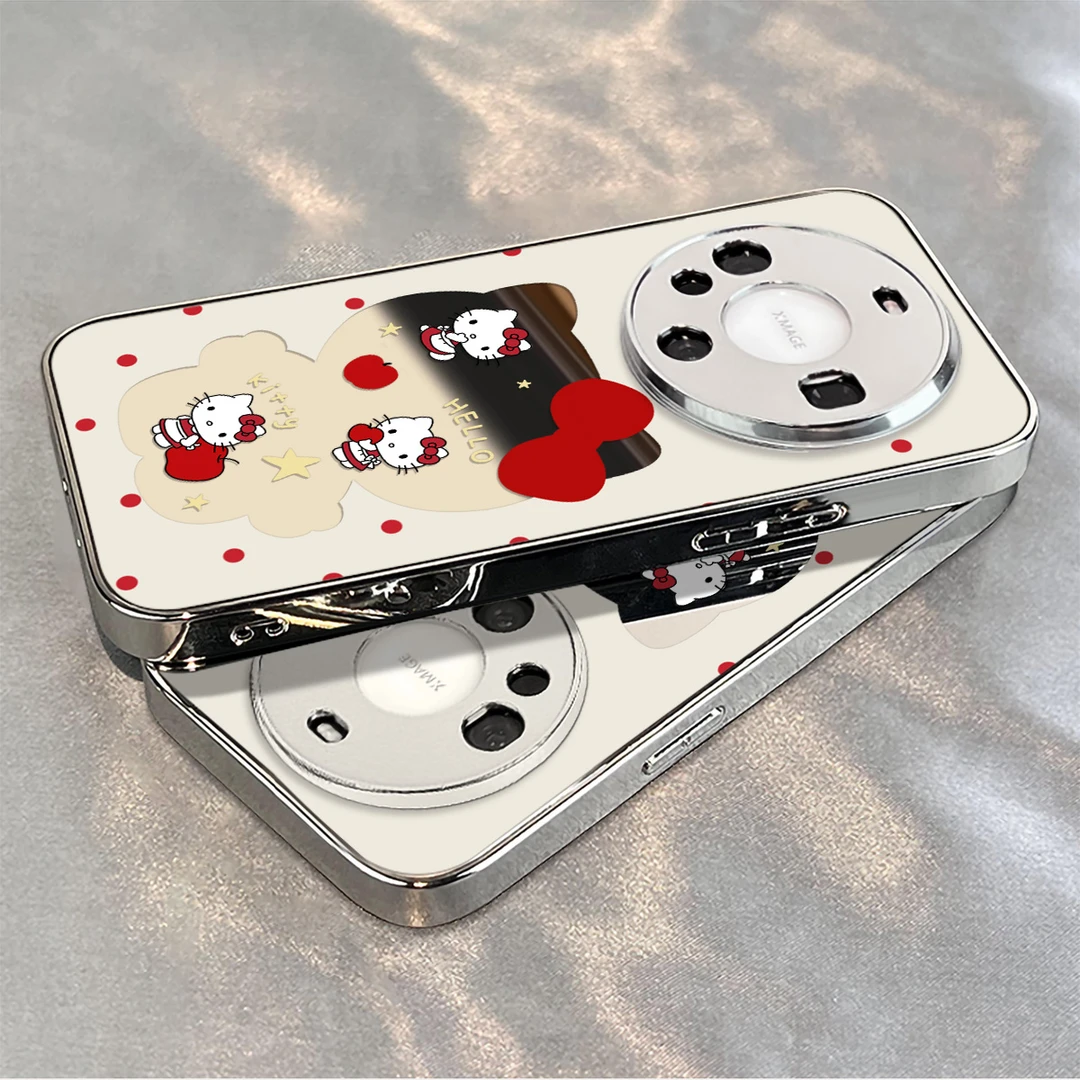 液态金属蝴蝶猫适用苹果16e手机壳iphone15华为oppo小米vivo防摔4