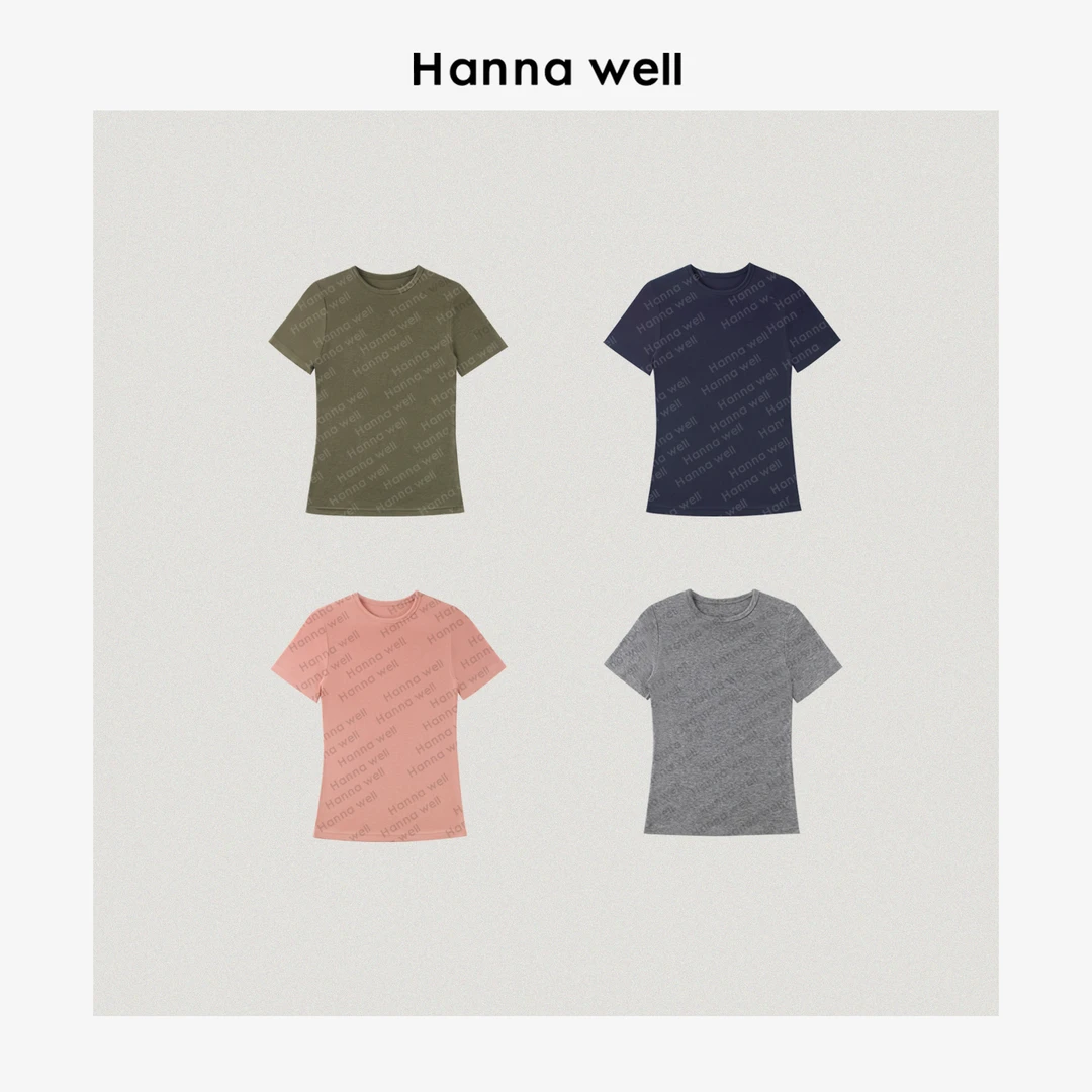 妞姐自制 “零压T” 集色！显瘦小蛮腰~可机洗裸感超弹T恤 TX5A0376.