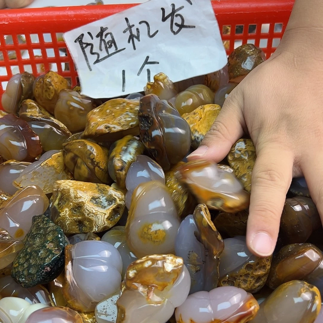 玛瑙/玉髓合金颈饰