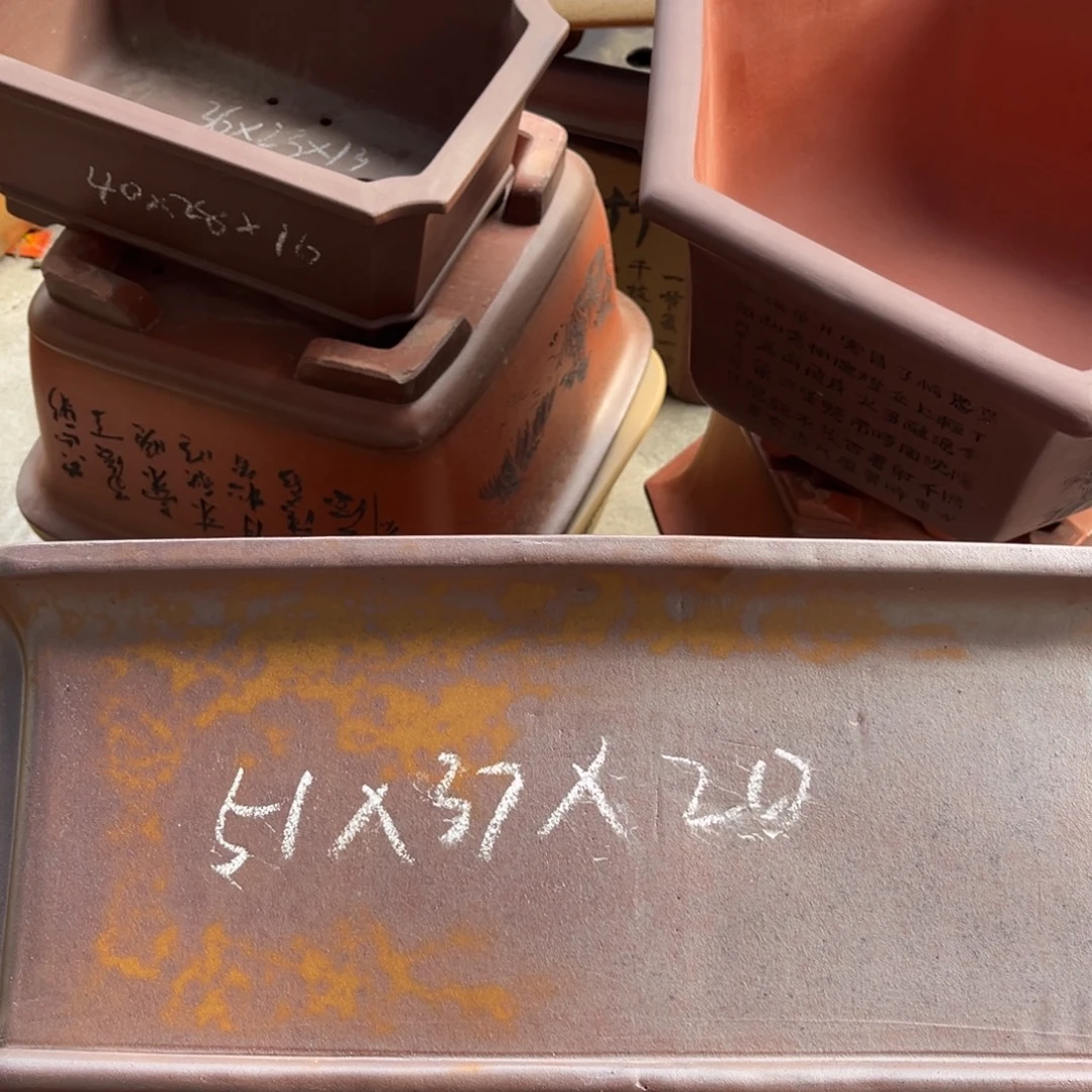 紫砂花盆盆景艺术