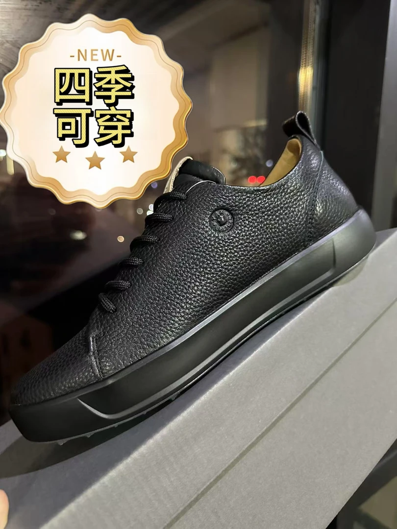 （晶晶/1）-断码-头层皮四季休闲鞋男士皮鞋商务真皮男鞋