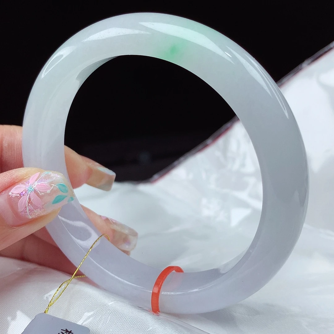 翡翠手镯未镶嵌s*55圈4361