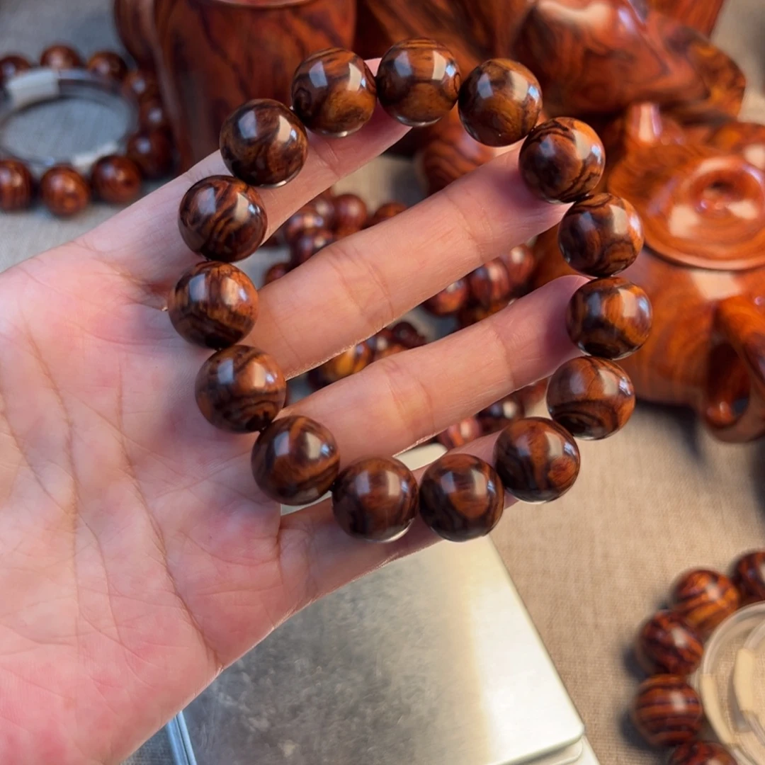 演***生手串/手链黄花梨/降香黄檀