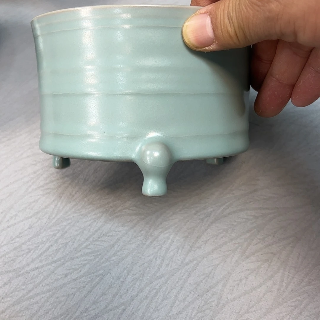 杯清凉寺原产地汝瓷微瑕