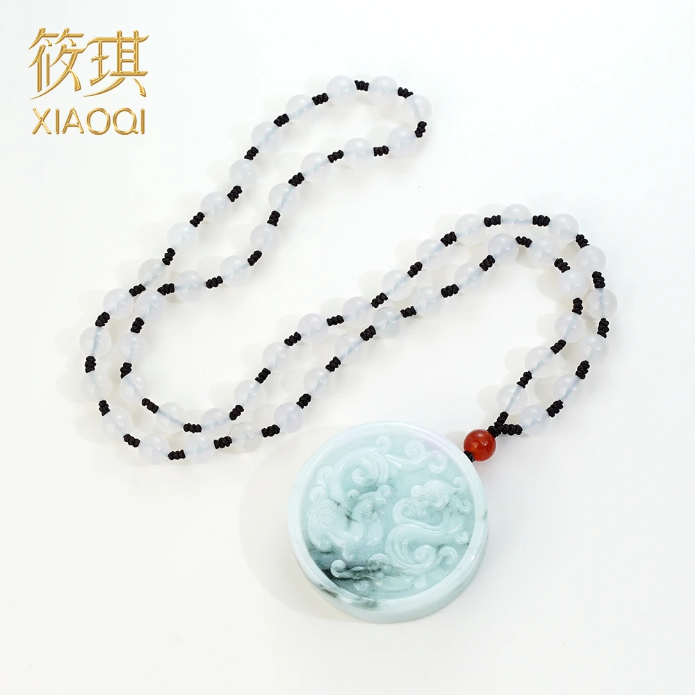 孤品翡翠龙凤挂件11815（Joyce娇姐）