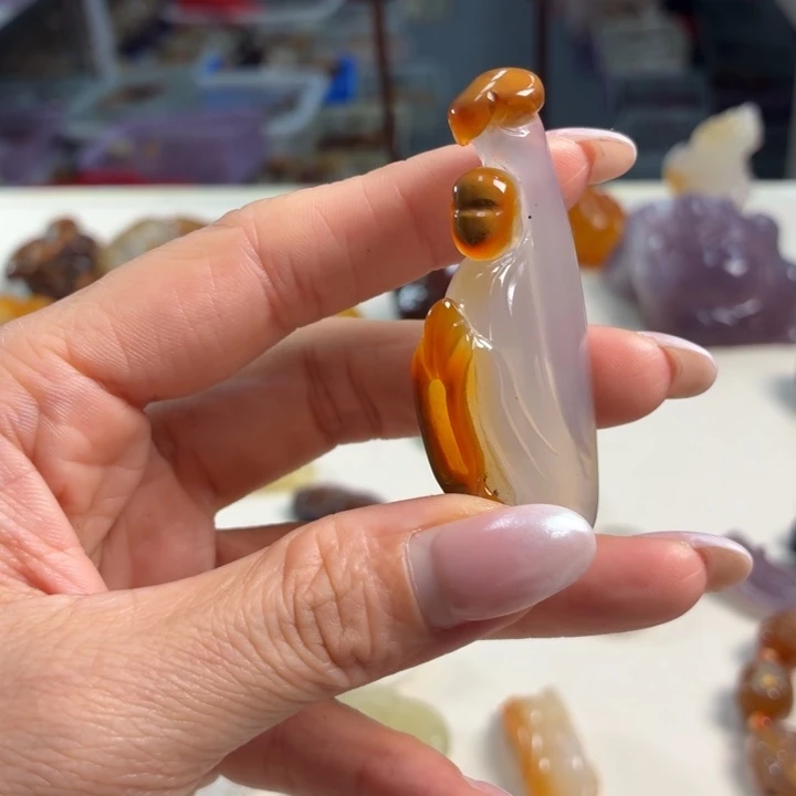 未镶嵌吊坠(不含链)玛瑙/玉髓