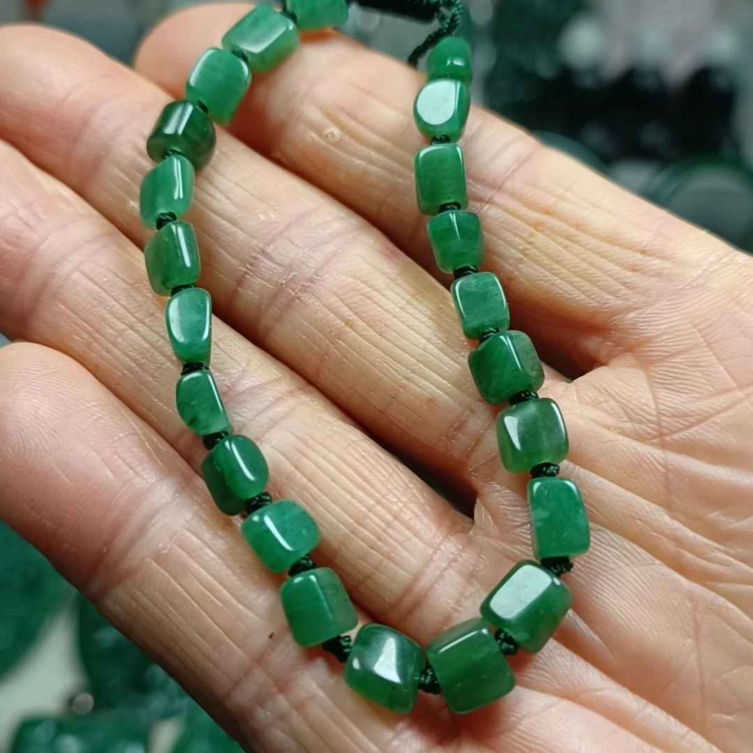 独山玉未镶嵌手链