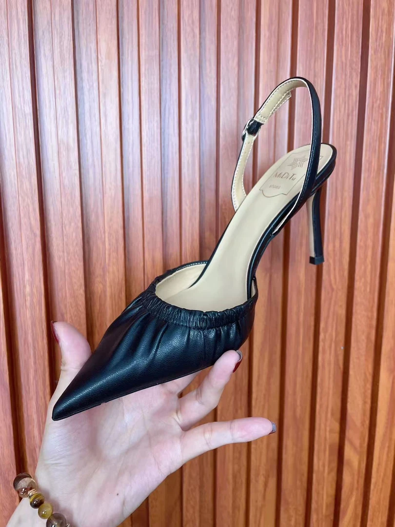 【唐小姐】手工女鞋2025新款时尚百搭约会通勤必备气质性感夏季细跟